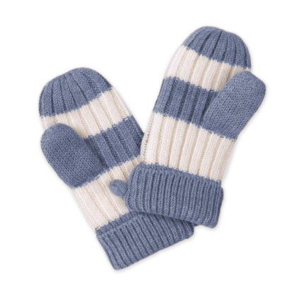 LODGER Rukavice Stripe Merino Stone