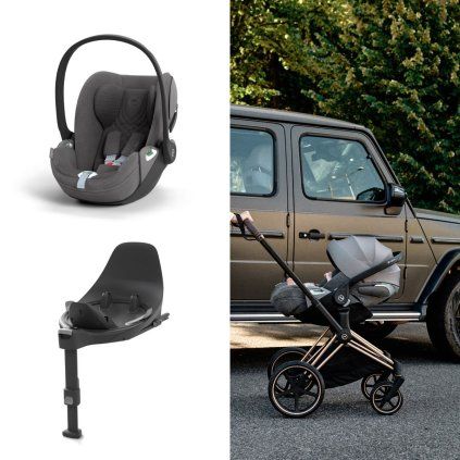 CYBEX Platinum Set Cloud T i-Size Plus + Base T Mirage Grey
