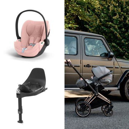 CYBEX Platinum Set Cloud T i-Size Plus + Base T Peach Pink