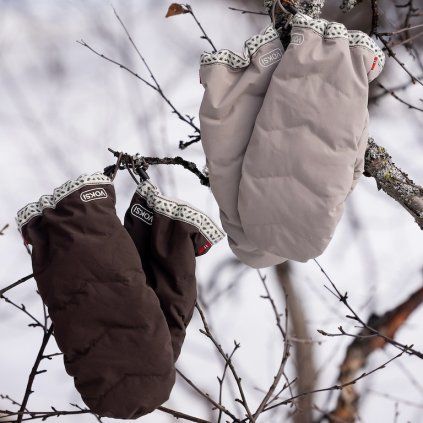 VOKSI Stroller Mitten Snow Limited Clay