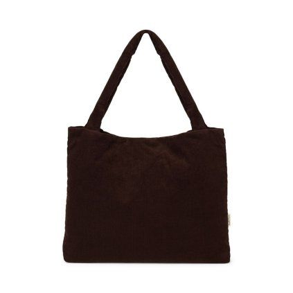 STUDIO NOOS RIB Puffy Mom Bag Dark Brown