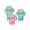 LOVI Hrníček mini 360 Retro Baby new s úchyty modrý 210 ml