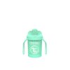 TWISTSHAKE Hrnek učící 230ml pastelově zelená 4m+