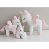 MELOOTKA Kouzelný jednorožec 26 cm White