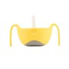 B.BOX Miska s brčkem XL žlutá