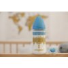 SUAVINEX Couture Set Láhev 270 ml + dudlík 0-4m + klip Light Blue