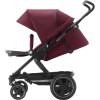 BRITAX Go Next 2 Kočárek + Hluboká korba Wine Red Melange