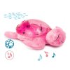 CLOUD B Noční světlo s projekcí a hudbou Želva Pink