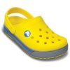 CROCS Crocband II.5 Clog Kids Yellow/Light Grey