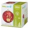 BABY ART Ozdoba Christmas Ball Red