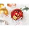 BABY ART Ozdoba Christmas Ball Red