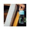 QUOKKA Plastová láhev Ice Turquoise 570 ml