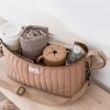 3 SPROUTS Organizér na kočárek prošívaný Solid Clay