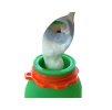 SQUEASY GEAR Silikonová kapsička na dětskou stravu 180 ml zelená
