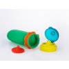 SQUEASY GEAR Silikonová kapsička na dětskou stravu 180 ml zelená