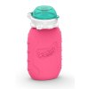 SQUEASY GEAR Silikonová kapsička na dětskou stravu 180 ml růžová