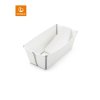 STOKKE Flexi Bath Bundle White + DÁREK stojan na vaničku