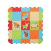 LUDI Puzzle pěnové 120x120 cm Zvířátka