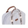 CHILDHOME Přebalovací batoh Family Club Off White