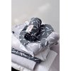 LODGER Swaddler Sprinkle Print 2balení Carbon/White