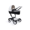 MIMA Xari 3G Kompletní kočárek bílý s černým podvozkem AKCE!