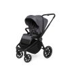 MUUVO Quick 04 multifunkční sportovní kočárek s velkými koly Iron Graphite