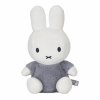 LITTLE DUTCH Králíček Miffy Fluffy Blue 25 cm