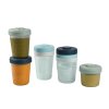 BEABA Sada kelímků na jídlo 4x150ml/4x250ml