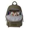 BABABING Luca přebalovací taška/batoh veganská kůže Olive