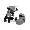 LIONELO Kombinovaný kočárek 3v1 Mari Tour Grey Stone