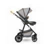 LIONELO Kombinovaný kočárek 3v1 Amber Grey Stone
