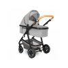 LIONELO Kombinovaný kočárek 3v1 Amber Grey Stone
