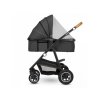 LIONELO Kombinovaný kočárek 3v1 Amber Grey Graphite