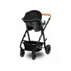 LIONELO Kombinovaný kočárek 3v1 Amber Grey Graphite