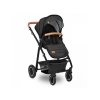 LIONELO Kombinovaný kočárek 3v1 Amber Grey Graphite