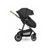 LIONELO Kombinovaný kočárek 3v1 Amber Grey Graphite