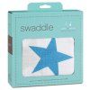 ADEN + ANAIS Classic Swaddle 1 kus Brilliant Blue