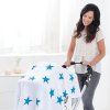ADEN + ANAIS Classic Swaddle 1 kus Brilliant Blue