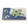 HAUCK Dřevěné Puzzle s úchyty Puzzle N Sort Turtle