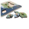 HAUCK Dřevěné Puzzle s úchyty Puzzle N Sort Turtle