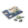 HAUCK Dřevěné Puzzle s úchyty Puzzle N Sort Turtle