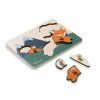 HAUCK Dřevěné Puzzle s úchyty Puzzle N Sort Fox