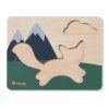 HAUCK Dřevěné Puzzle s úchyty Puzzle N Sort Fox
