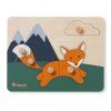 HAUCK Dřevěné Puzzle s úchyty Puzzle N Sort Fox