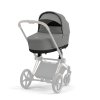 CYBEX Platinum Priam Lux Carry Cot Mirage Grey