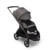BUGABOO Dragonfly Kompletní kočárek Graphite/Grey Melange/Grey Melange