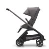 BUGABOO Dragonfly Kompletní kočárek Graphite/Grey Melange/Grey Melange