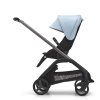 BUGABOO Dragonfly Kompletní kočárek Graphite/Midnight Black/Skyline Blue