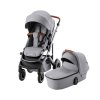 BRITAX Set kočárek Smile 5Z + hluboká korba Frost Grey