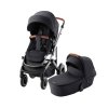 BRITAX Set kočárek Smile 5Z + hluboká korba Fossil Grey